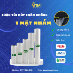 Cuộn hút chân không 1 mặt nhám